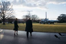 Trump deja nota para Biden en la Casa Blanca