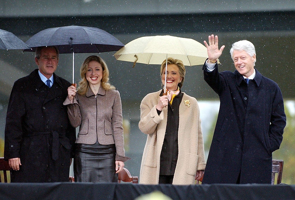 Bill Clinton compartió con George W Bush previo a su ceremonia de juramentación&nbsp;