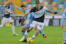 Atalanta rescata el empate contra Udinese