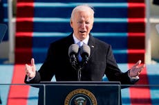 Discurso inaugural de Biden, elogiado por los comentaristas