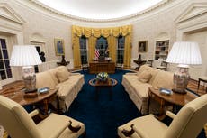 Biden renueva y personaliza la Oficina Oval en la Casa Blanca