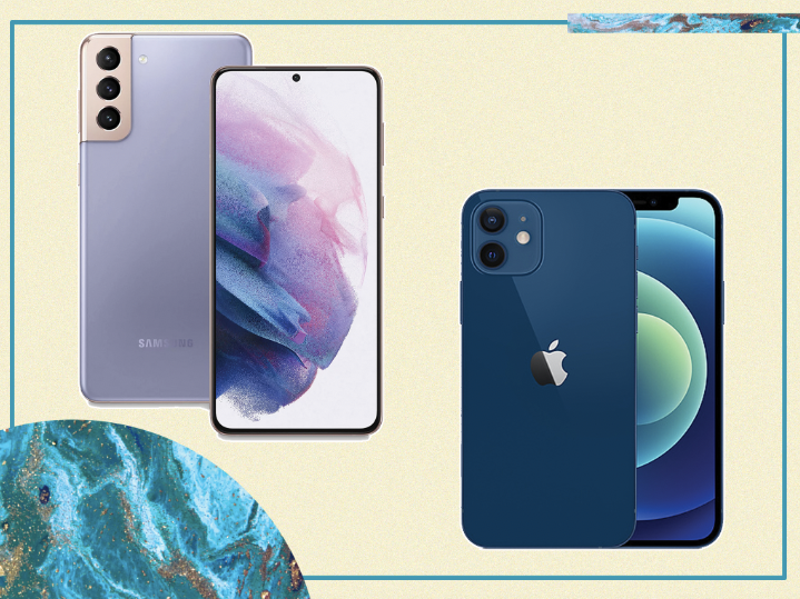 Samsung Galaxy S21 vs Apple iPhone 12: ¿Cuál teléfono inteligente es el mejor? 