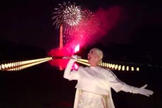 Springsteen, Perry y pirotecnia en especial de Biden-Harris