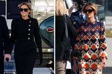 Melania da un paso más por su vestuario tras salir de la Casa Blanca