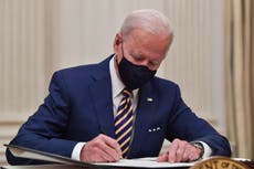 COVID-19: Biden firma órdenes ejecutivas para dar asistencia económica