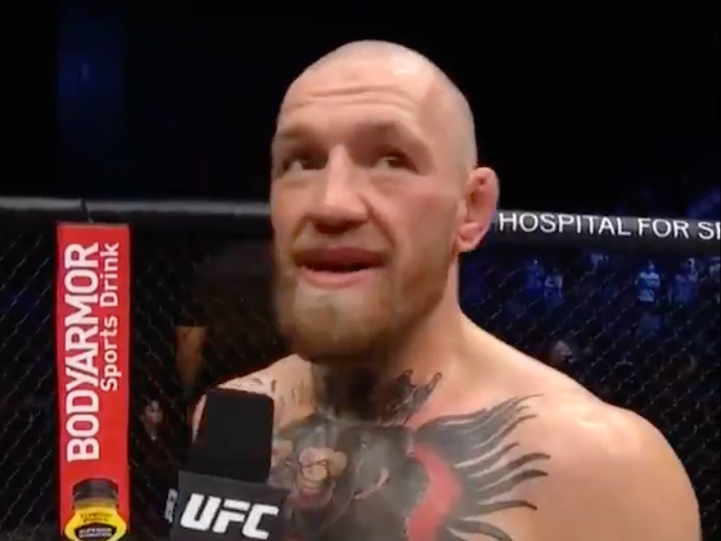 “Estoy destrozado”: McGregor tras ser noqueado por Dustin Poirier
