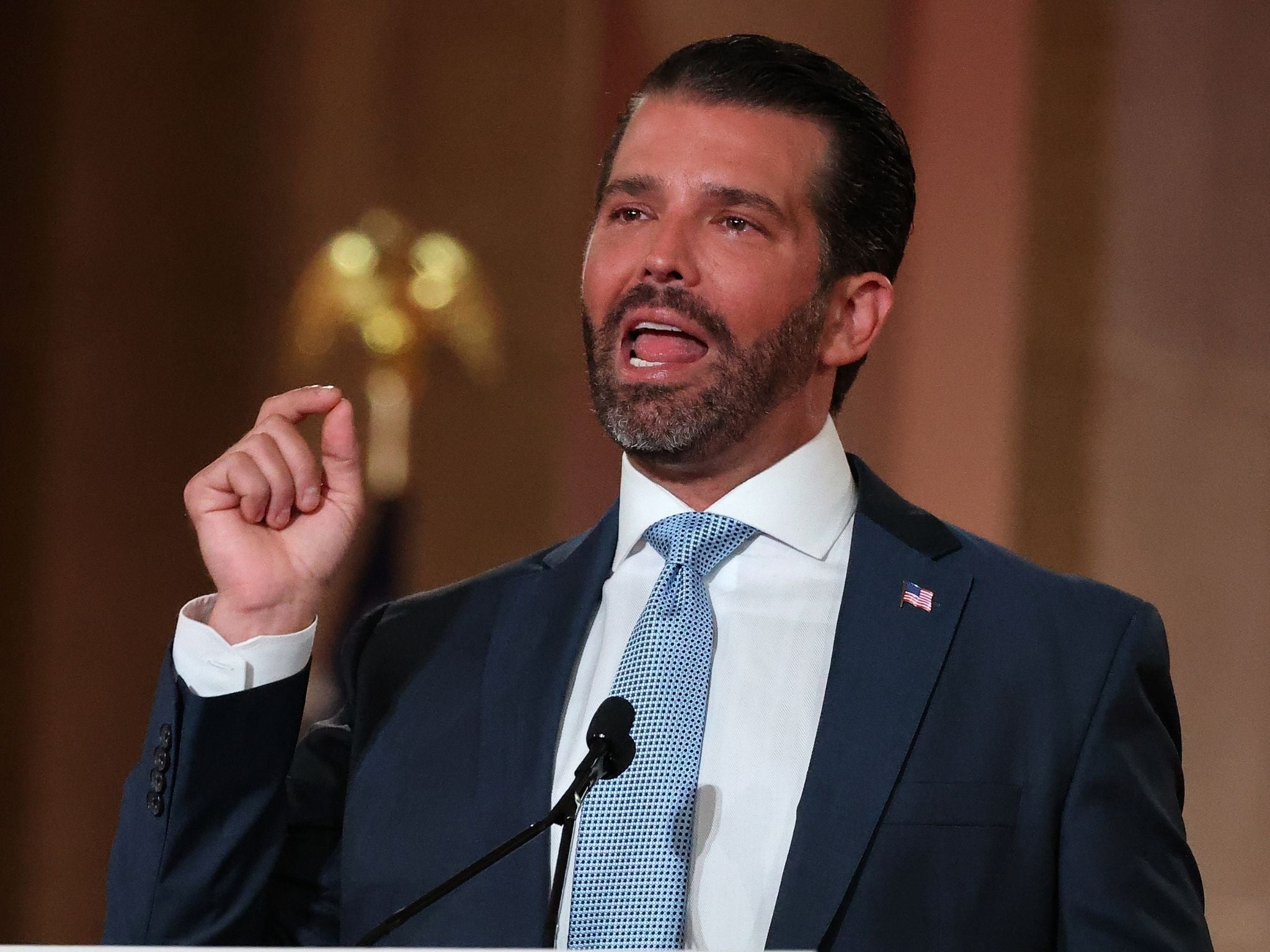 Donald Trump Jr. se queja de “edición engañosa” utilizada en el video de apertura de juicio político de los demócratas