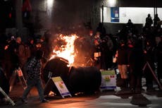 Protestan por un atropello policial en el estado de Washington