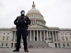 38 policías dan positivo por covid tras disturbios en el Capitolio