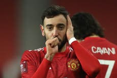 Bruno Fernandes aclara por qué fue suplente en la FA Cup