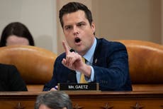Tras la caída de Donald Trump, Matt Gaetz importa más que nunca