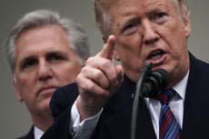 Trump se reuniría con líder de minoría de la Cámara de Representantes