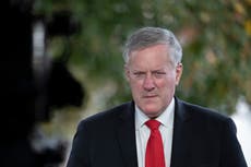 Comité que investiga ataque al Capitolio advierte que declarará en desacato a Meadows si no coopera