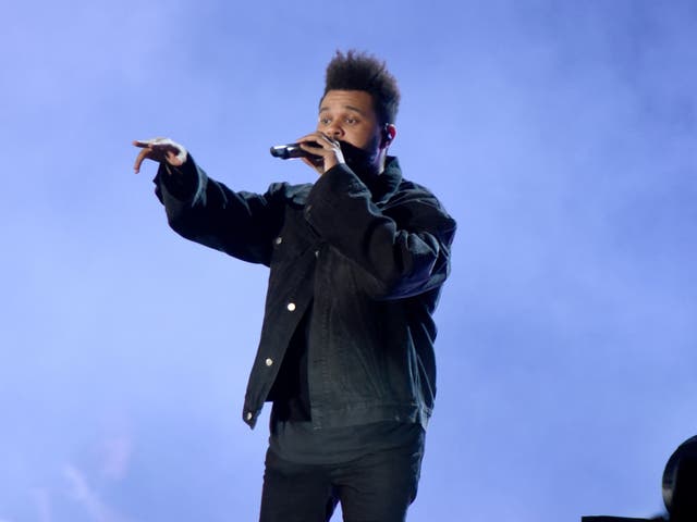 The Weeknd se presenta en el Global Citizen Festival de Nueva York en 2018