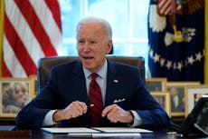 Joe Biden desea que el juicio político de Donald Trump sea “corto”