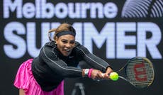 Serena Williams se pone a tono para el Abierto de Australia