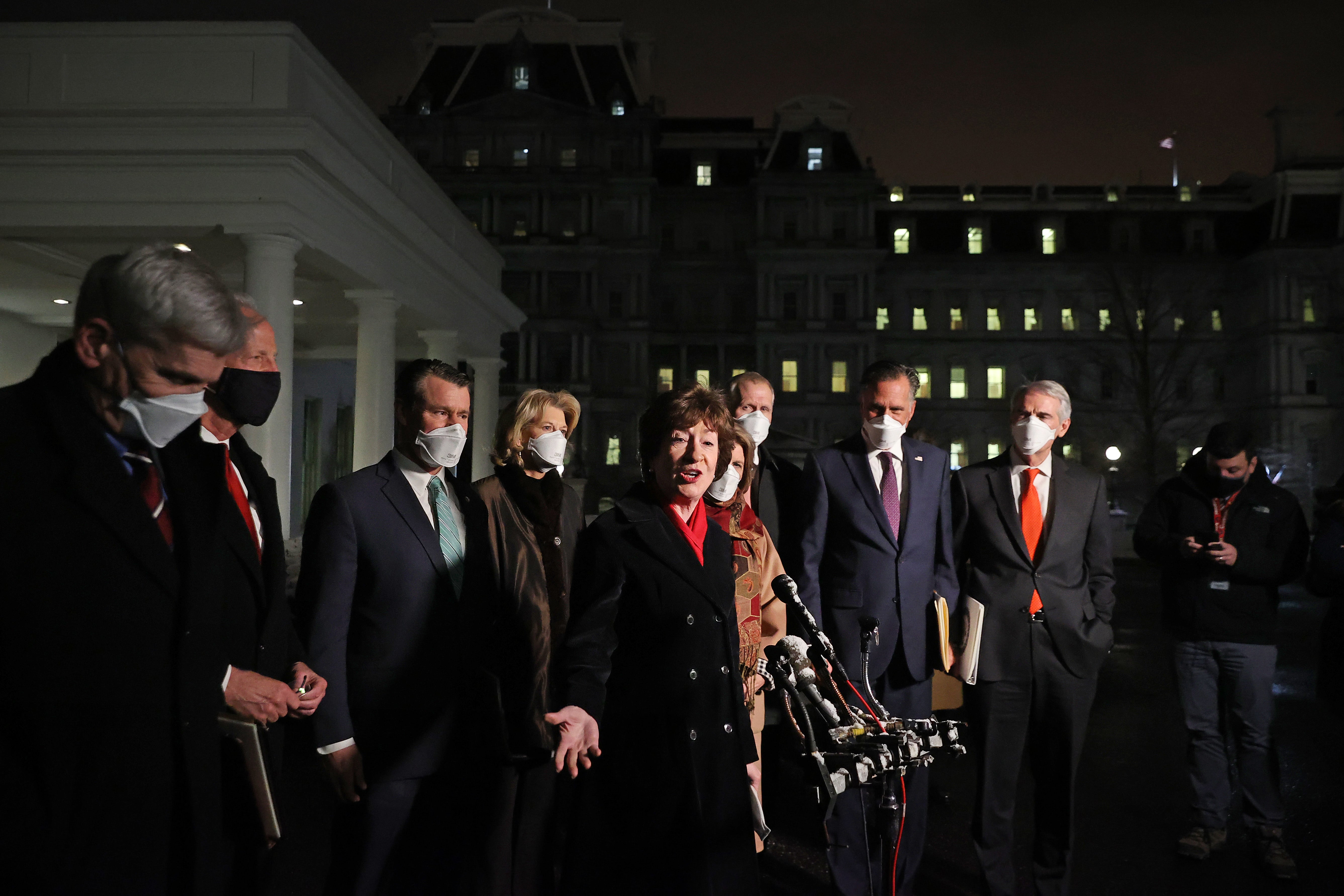 Biden y republicanos tienen “excelente” reunión sobre ayuda por COVID