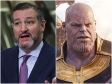 Ted Cruz malinterpreta la película de Avengers y es troleado en redes