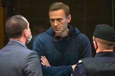 Biden pide la liberación del líder de la oposición rusa