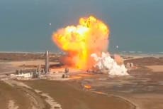 SpaceX: Prototipo del cohete Starship explota al momento de aterrizar