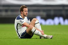 Tottenham: Mourinho espera contar con Kane para el duelo ante el City de la próxima semana