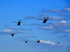 Tres miembros de la Guardia Nacional mueren en un accidente de helicóptero en Idaho