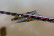 Alemania sufre inundaciones por las fuertes lluvias y la nieve derretida