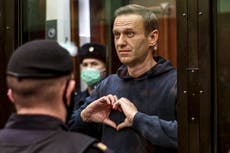 Rusia resta importancia a las manifestaciones contra el encarcelamiento de Alexei Navalny