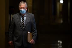 McConnell: Trump es “práctica y moralmente” culpable de los disturbios en el Capitolio