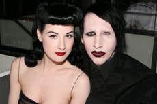 Dita Von Teese rompe el silencio sobre las acusaciones de abuso contra su exmarido Marilyn Manson