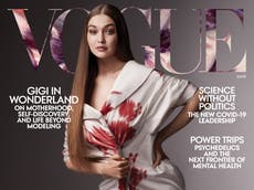 Gigi Hadid sorprende en la portada de Vogue a semanas de dar a luz: “Obviamente no voy a ser talla cero”