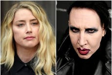 Amber Heard critica a los medios por “ignorar” las acusaciones de abuso de Marilyn Manson