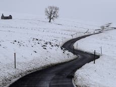 Reino Unido se prepara para los fuertes vientos y nevadas que dejará la Tormenta Darcy