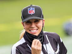 ¿Quién es Sarah Thomas? La primera mujer árbitro en oficiar un Super Bowl 