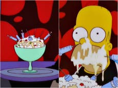 The Simpsons “predijeron el futuro de nuevo” en un antiguo episodio que presagiaba el plan de vacunación con helados en Rusia