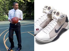 Tenis Nike fabricados para Barack Obama salen a la venta por $ 25.000
