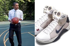 Tenis Nike fabricados para Barack Obama salen a la venta por $ 25.000