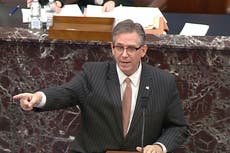 Abogado de Trump afirma en el juicio político que “claramente no hubo una insurrección” en el Capitolio