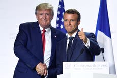 Trump le dijo a Emmanuel Macron que Theresa May y Angela Merkel eran “perdedoras”, revela documental