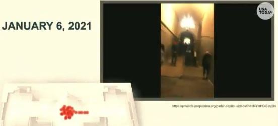 “¿Dónde estás Nancy?”: Audio de alborotadores acechando los pasillos del Capitolio revelado en juicio político