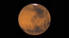 Descubren por primera vez gas halógeno en Marte