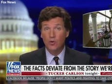 Recriminan a Tucker Carlson por extraña comparación entre la muerte de George Floyd y los disturbios del Capitolio