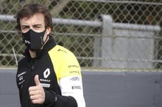 Fernando Alonso se recupera tras ser intervenido quirúrgicamente por accidente en bicicleta