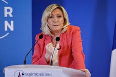 Marine Le Pen, política de la extrema derecha, podría ganar las elecciones de Francia, advierte un ministro