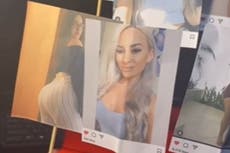 Mujer imprime fotos de todas las chicas a las que el marido les dio “Like” en Instagram como regalo de San Valentín