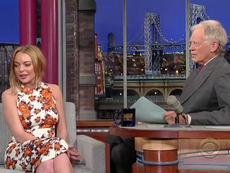 Resurge la “horrible” entrevista de Lindsay Lohan en 2013 con David Letterman 