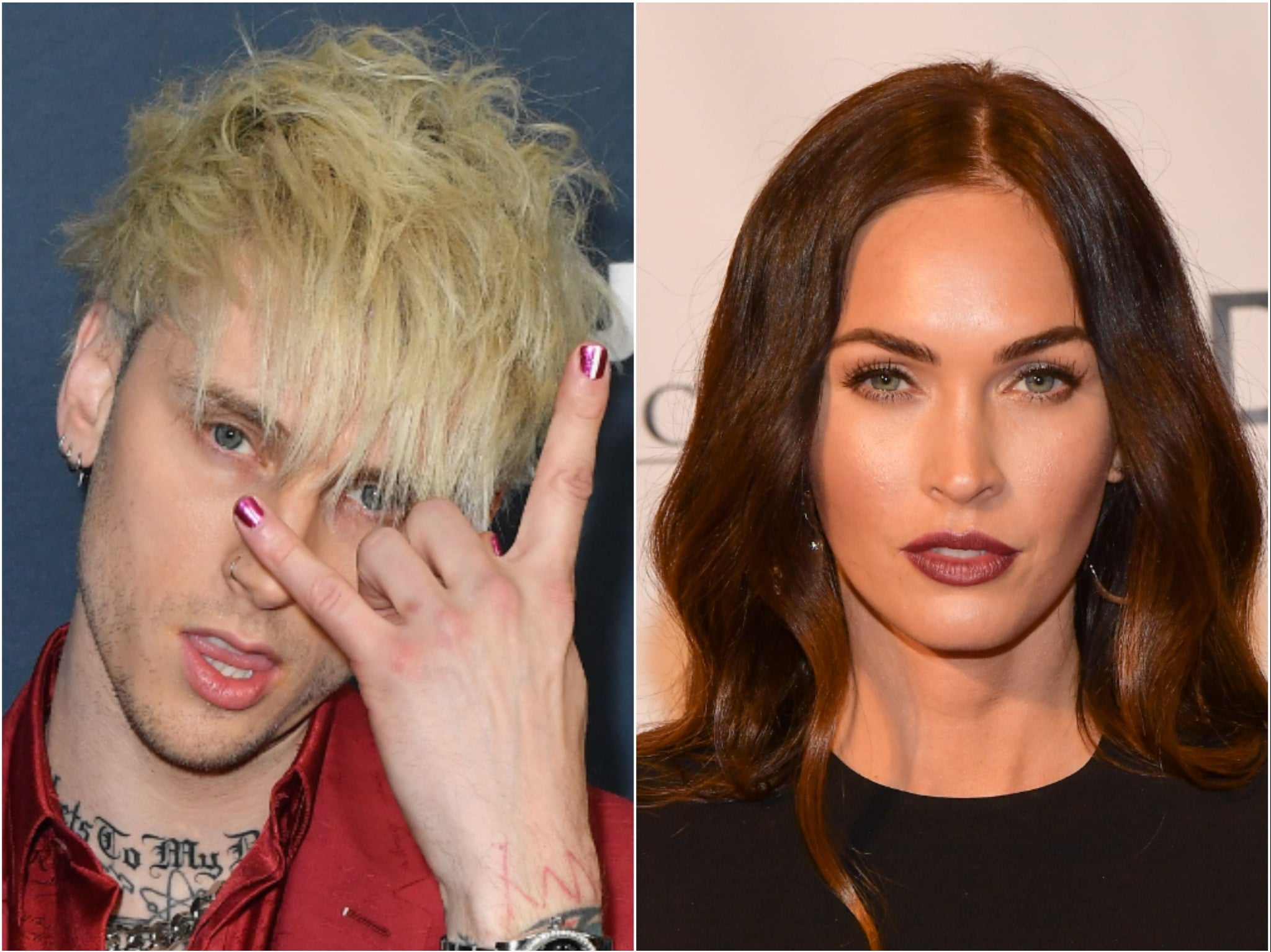Machine Gun Kelly dice que “usa sangre de Megan Fox” alrededor de su cuello