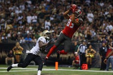 Vincent Jackson, ex receptor de la NFL, fue encontrado muerto en un hotel de Florida