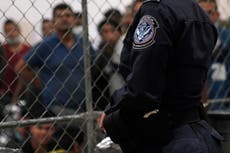 Mujer hondureña da a luz en medio de bajas temperaturas en la frontera entre Estados Unidos y México