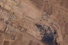 Imágenes de satélite muestran la devastación del fuego en la frontera entre Afganistán e Irán